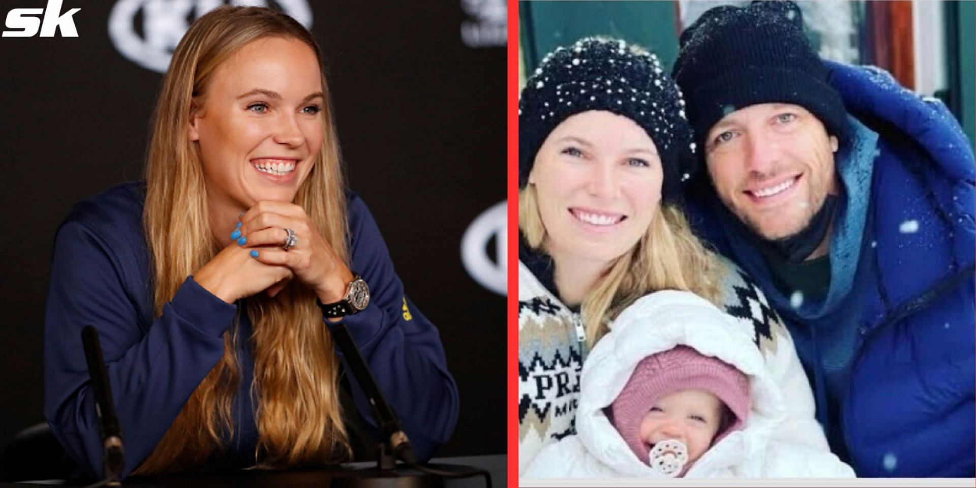 Caroline Wozniacki with husband David Lee and their daughter Olivia spend a fun-filled day together