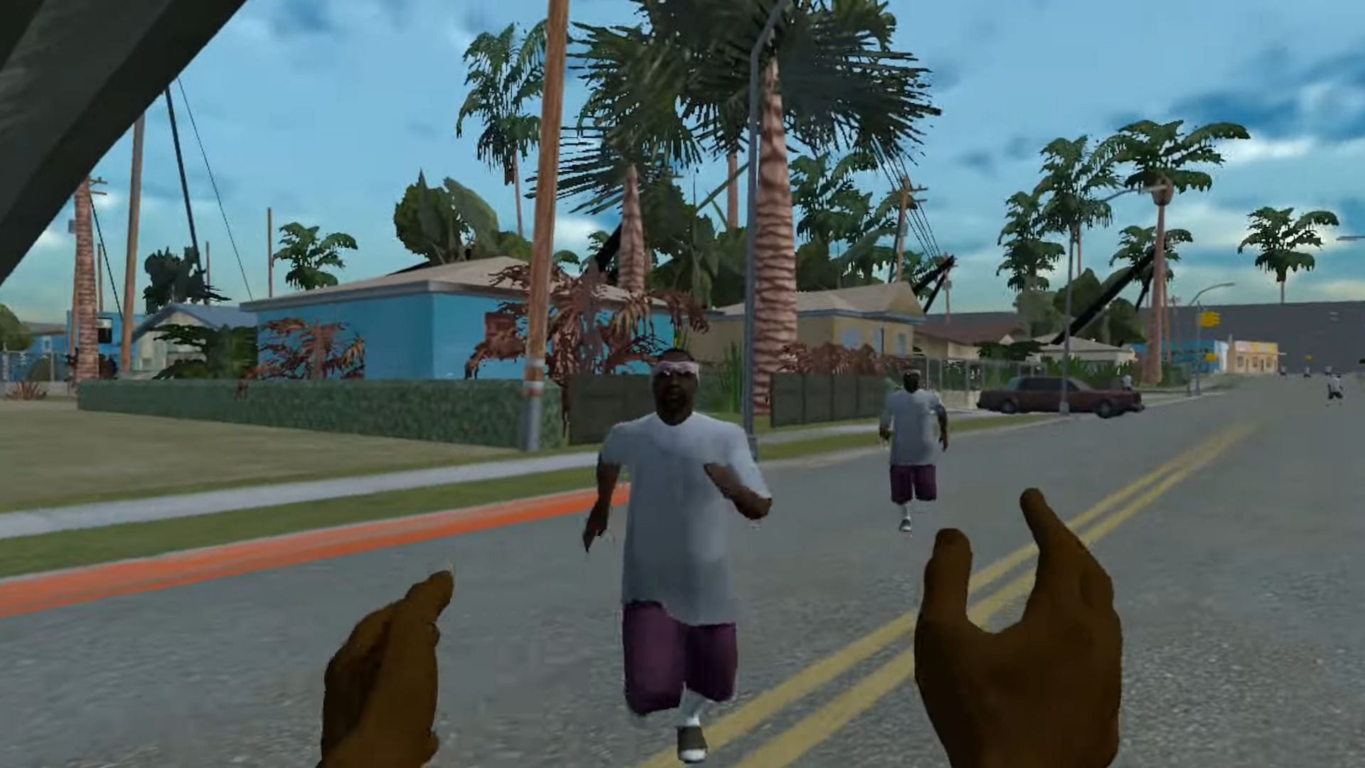 A GTA fan brought a piece of San Andreas to Meta Quest 2