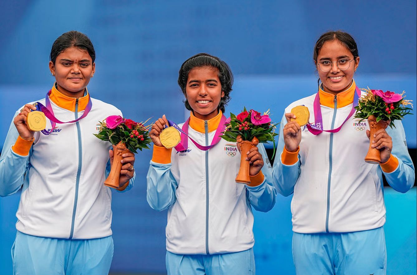 India - Archery Gold Medal Asian Games 2023