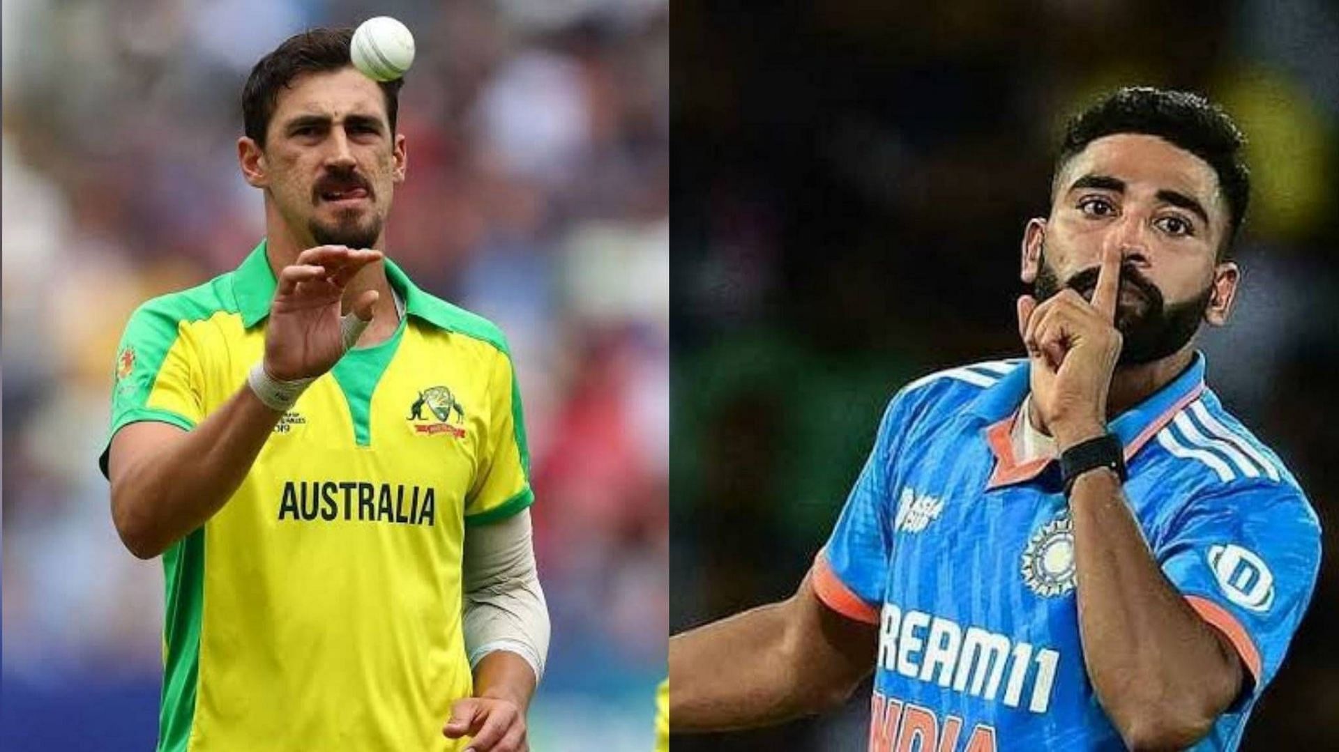 Mitchell Starc and Mohammed Siraj can trouble the batters