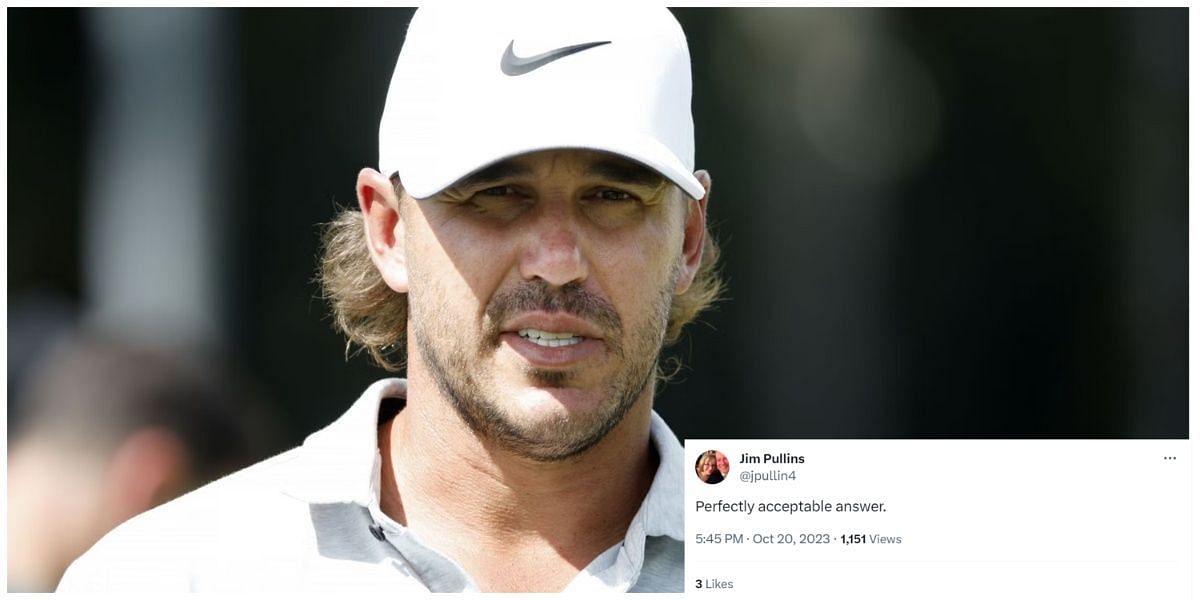 Golf buff reacts to Brooks Koepka