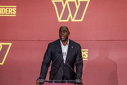 "Your coach is a chicken s**t" - Fans aren't buying Magic Johnson trying to sugarcoat Commanders' OT loss against Eagles