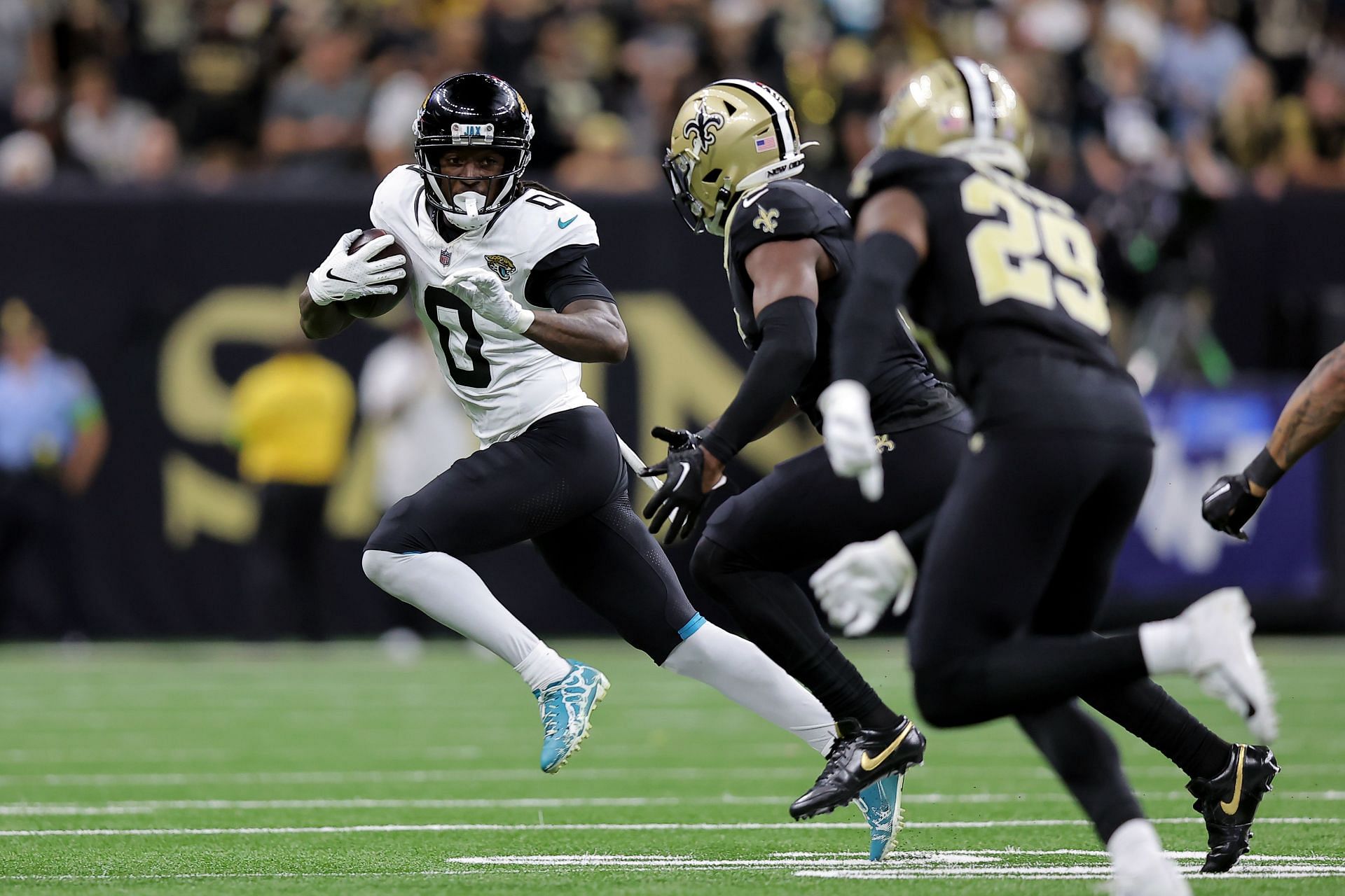 Calvin Ridley during Jacksonville Jaguars v New Orleans Saints