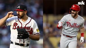 Braves get roasted for intentionally walking Bryce Harper in Game 4 of NLDS: "Shivering in their boots"