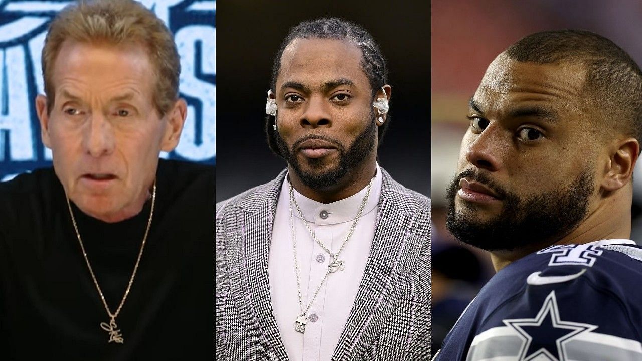 Skip Bayless, Richard Sherman, Dak Prescott