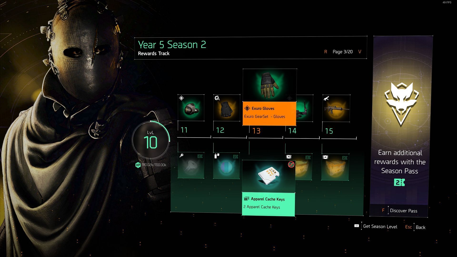 The Exuro Gear Set is located on the free track of the Puppeteers Season Pass (Image via Ubisoft)