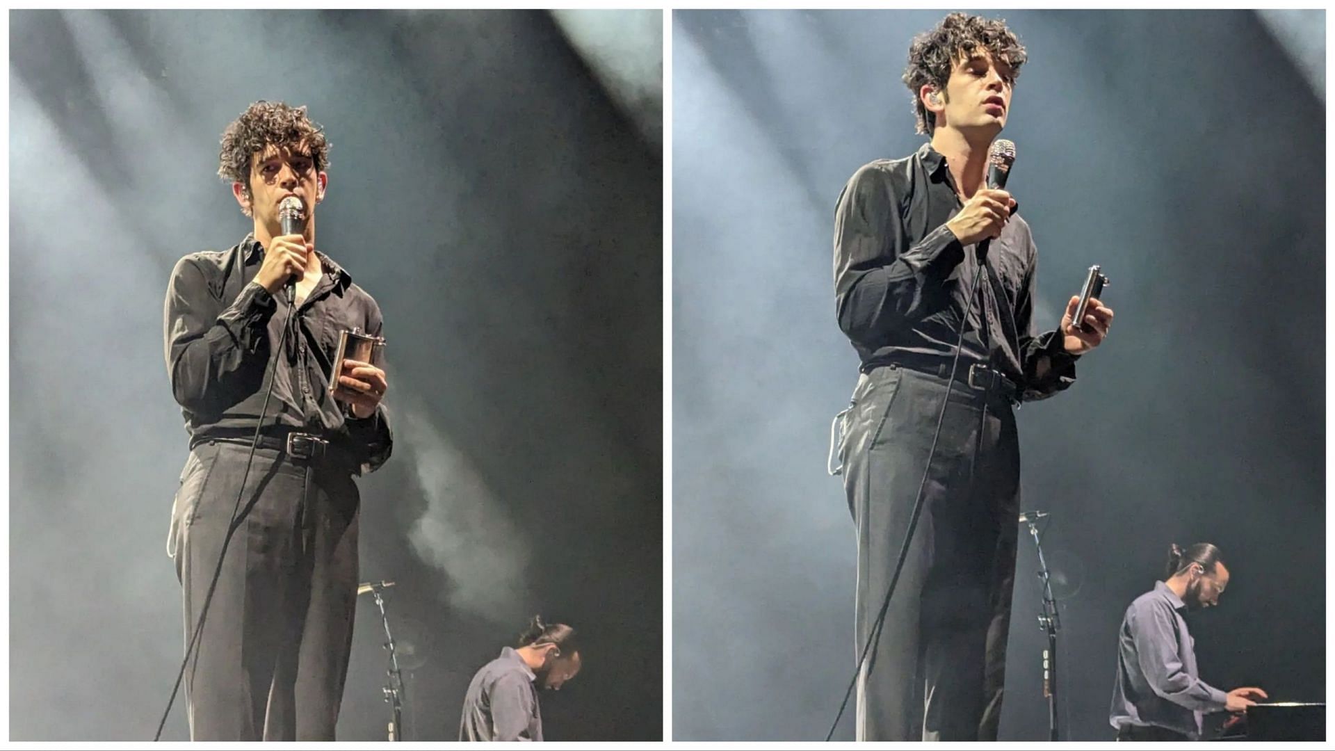 Two Portraits of Matty Healy (Image via official Instagram @mattyugh)