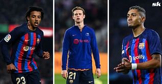 Barcelona receive injury update on Frenkie de Jong, Jules Kounde and Raphinha ahead of El Clasico: Reports