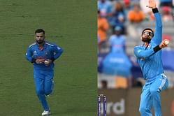 When was the last time Virat Kohli bowled for India in ODI cricket?