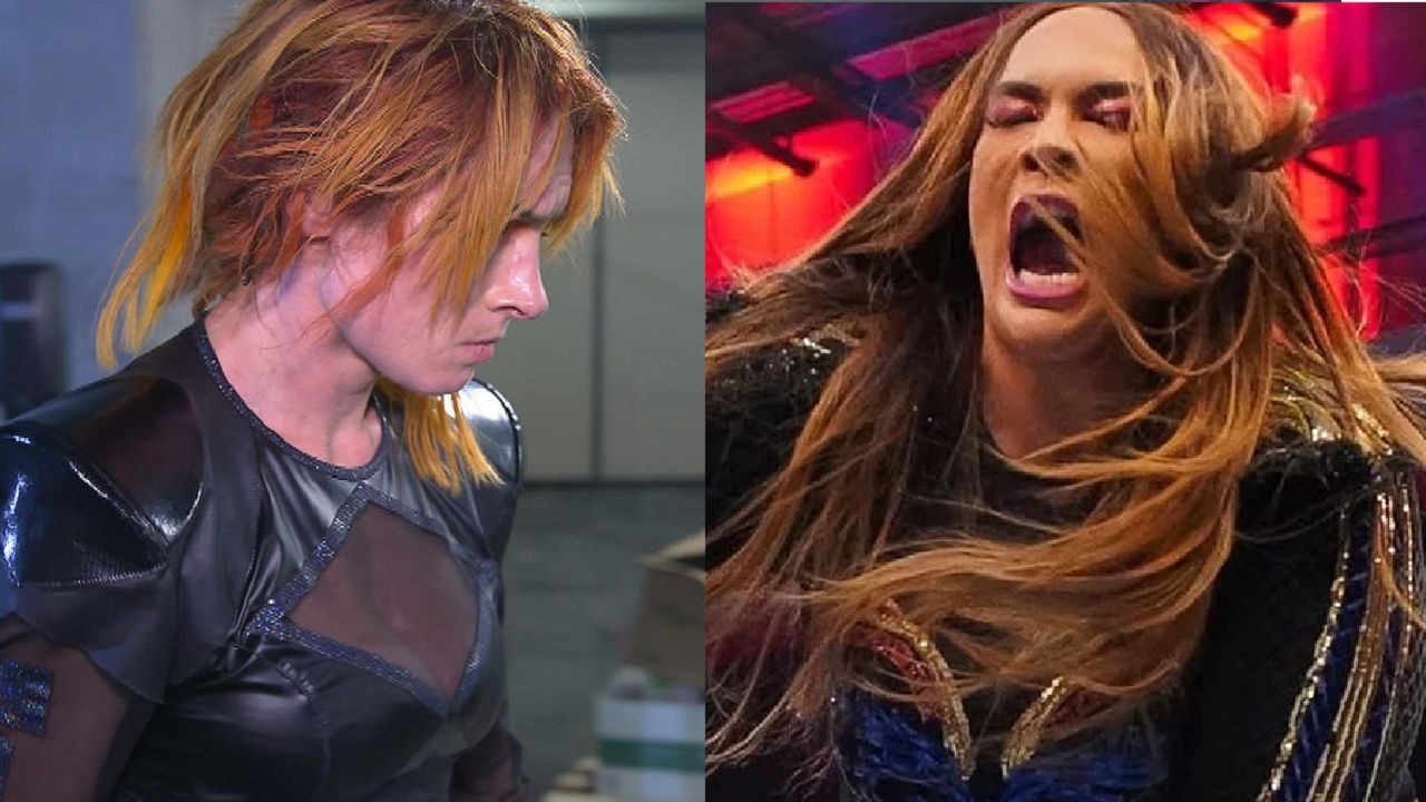 Becky Lynch (left); Nia Jax (right)