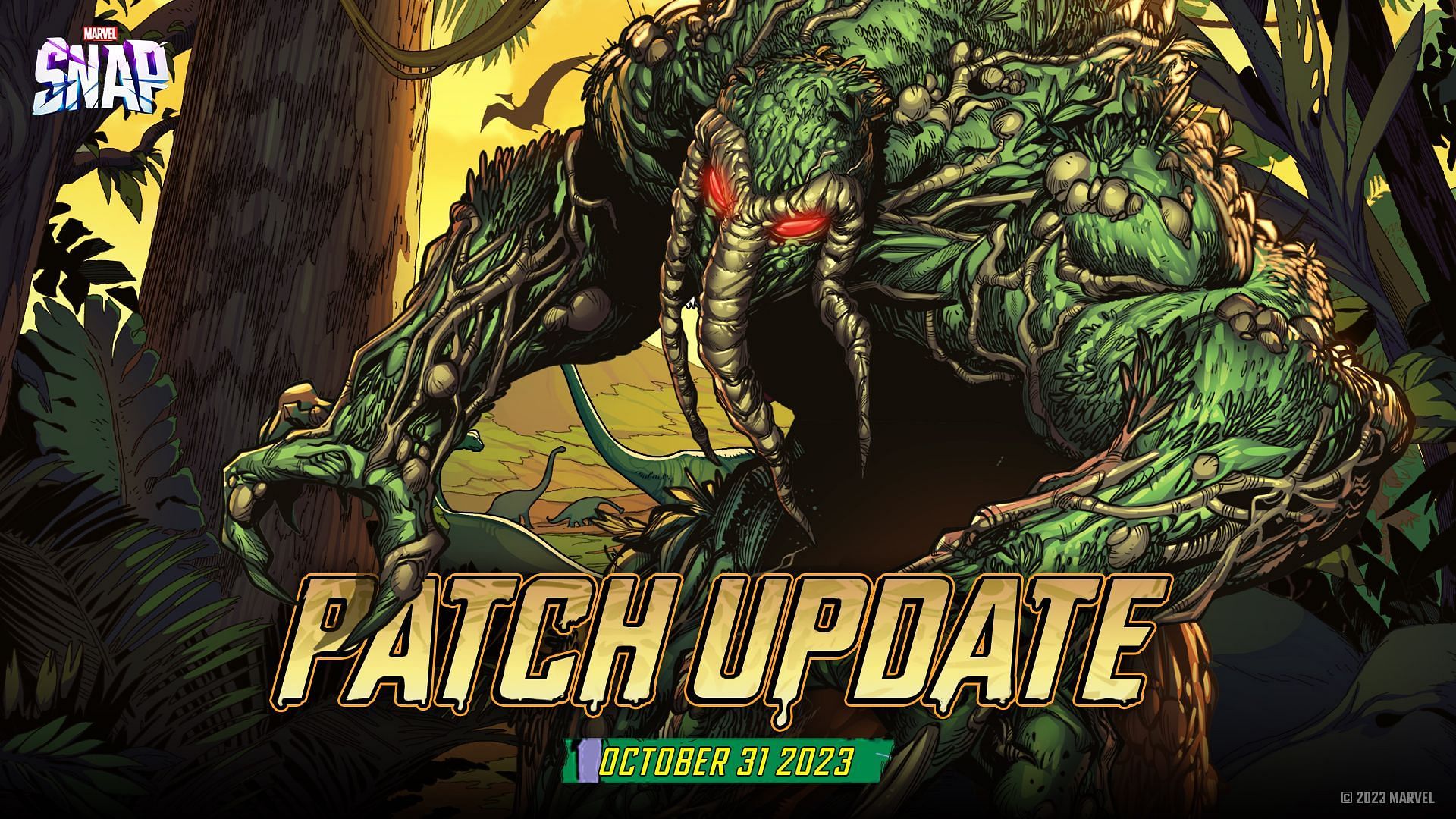 Marvel Snap October 31st patch update (Image via X/@MARVELSNAP)