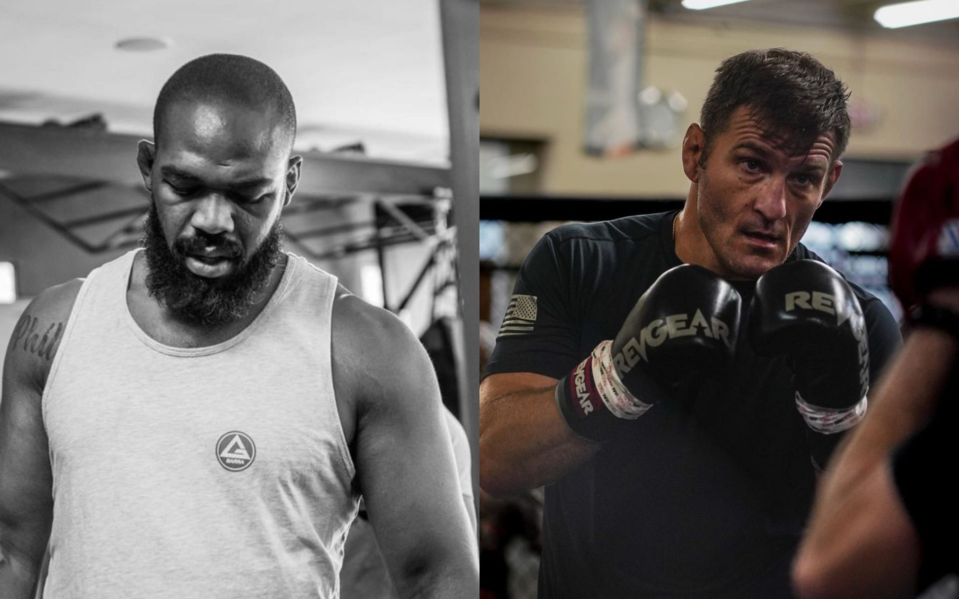 Jon Jones (left) and Stipe Miocic (right) [Photo Courtesy @jonnybones and @stipemiocic on Instagram]