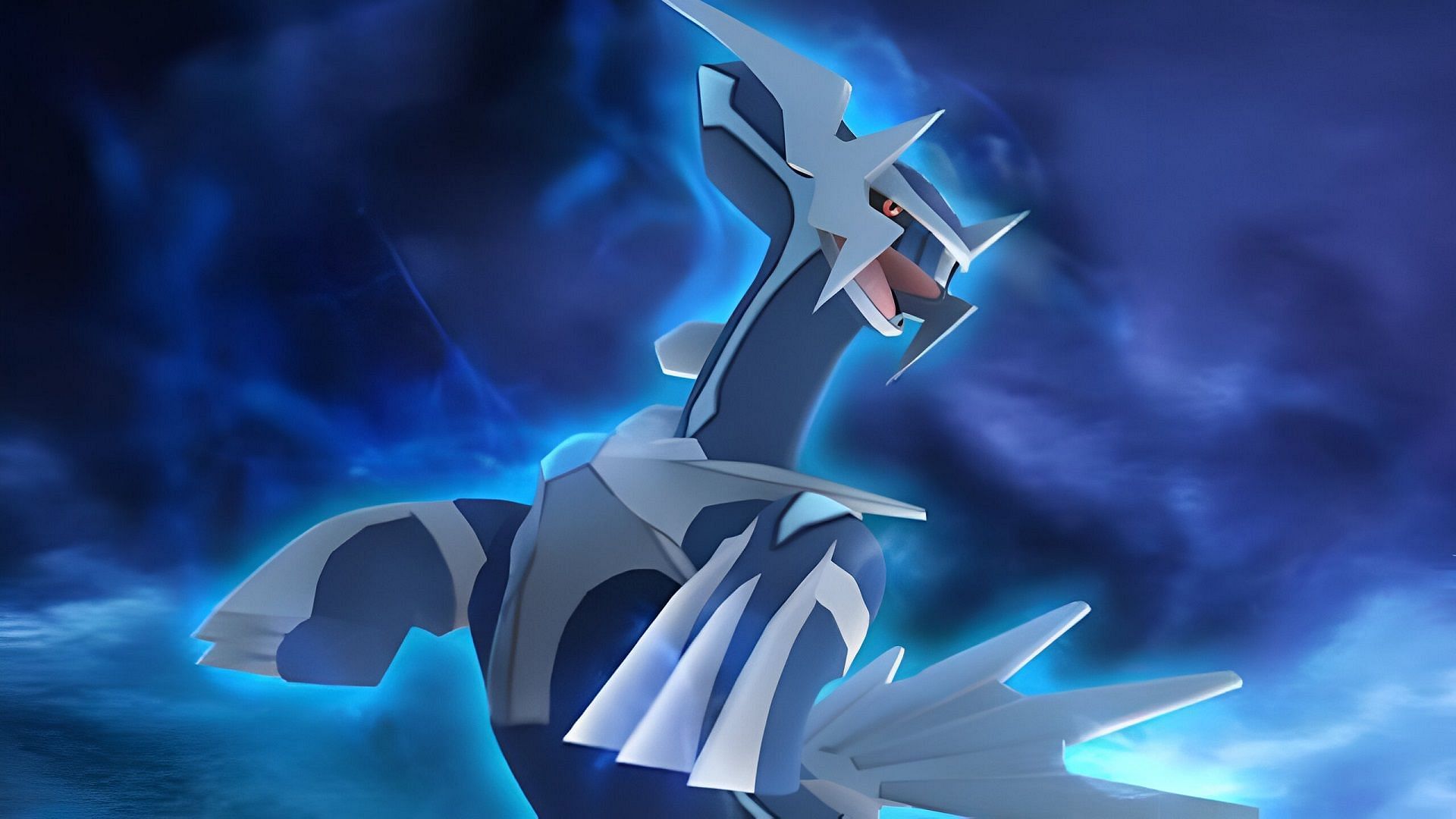 Dialga is arguably the most well-known Steel/Dragon-type Pokemon (Image via Niantic)