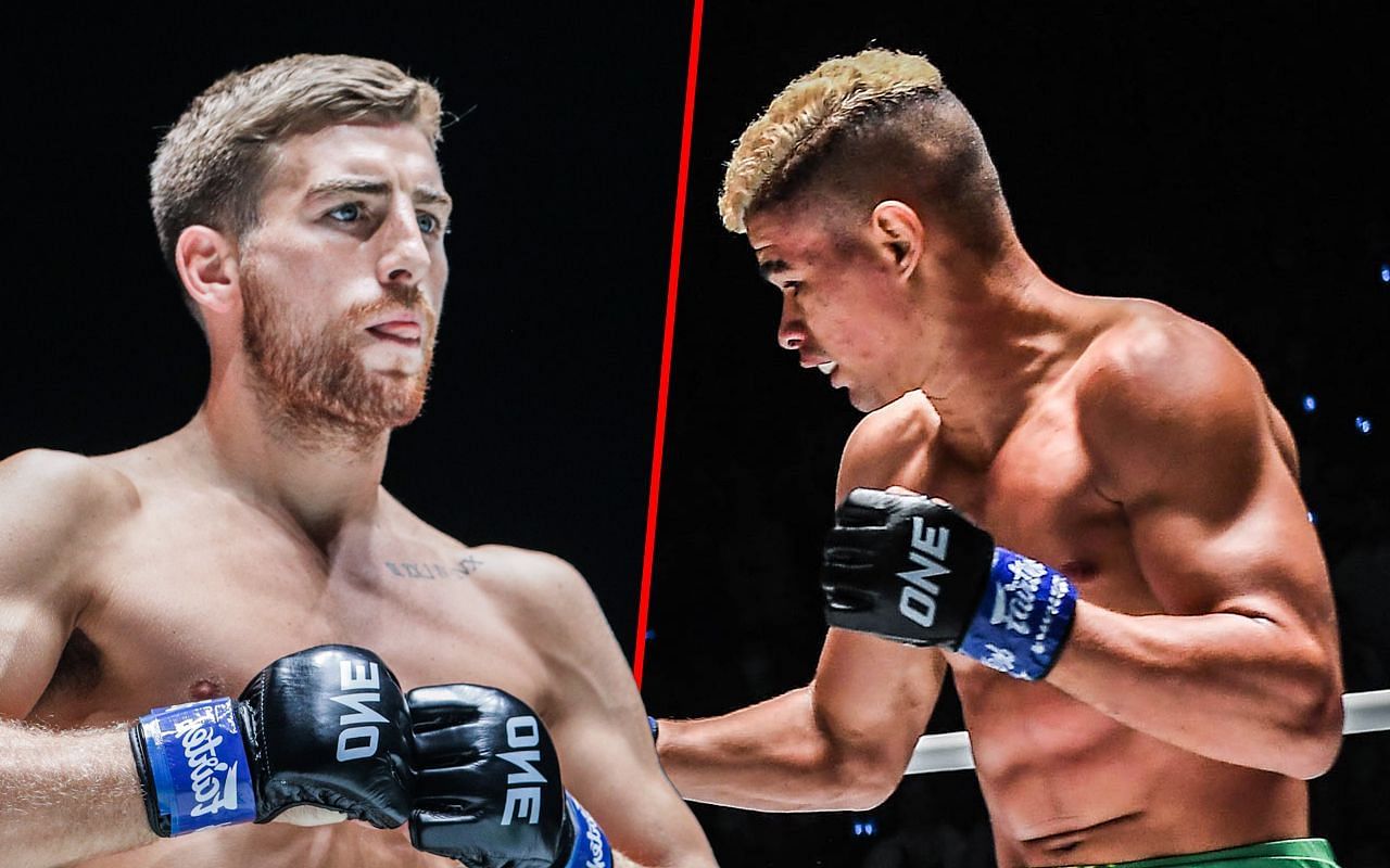 Jonathan Haggerty (L) / Fabricio Andrade (R) -- Photo by ONE Championship