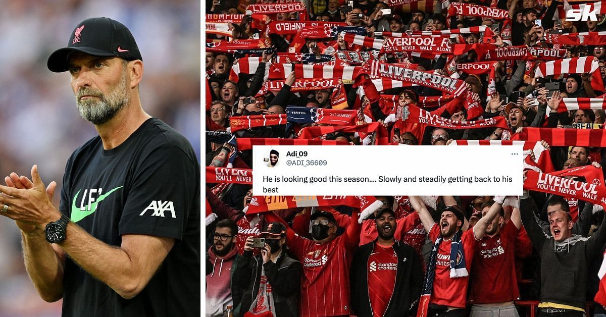 Liverpool fans hailed Virgil van Dijk on X 