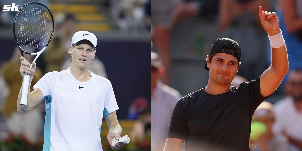 Jannik Sinner vs Marcos Giron is one of the second-round matches at the 2023 Shanghai Masters.