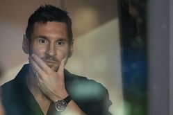 Lionel Messi watches on from the stands as Tomas Aviles' last-gasp equalizer keeps Inter Miami's faint playoff hopes alive