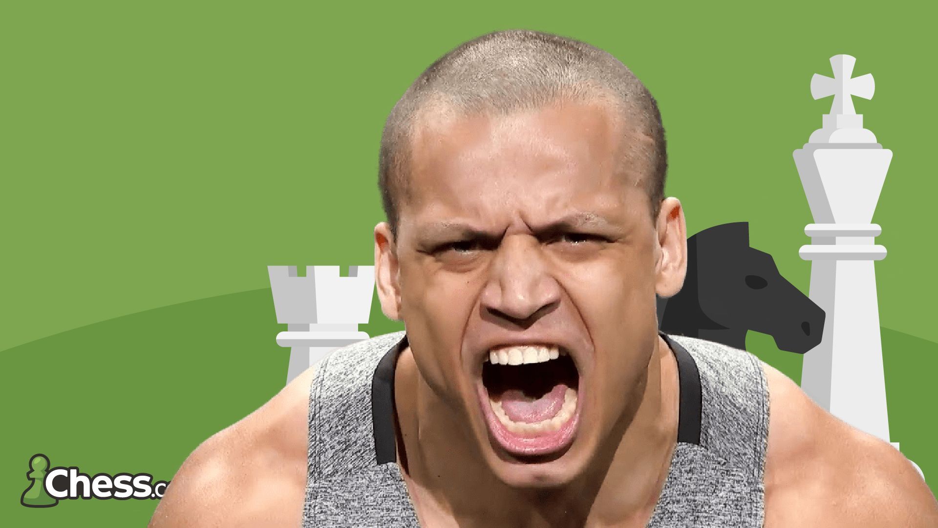 After a 21 no-win streak, Tyler1 achieves his first chess victory (went  from 1400 elo to 1199).