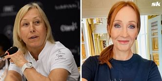 Martina Navratilova defends JK Rowling against accusations of transphobia for refusing to consider transgender women as women