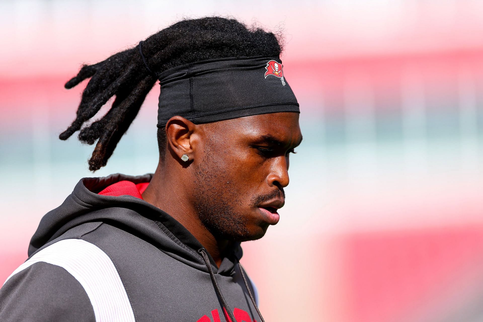 Julio Jones during Los Angeles Rams v Tampa Bay Buccaneers