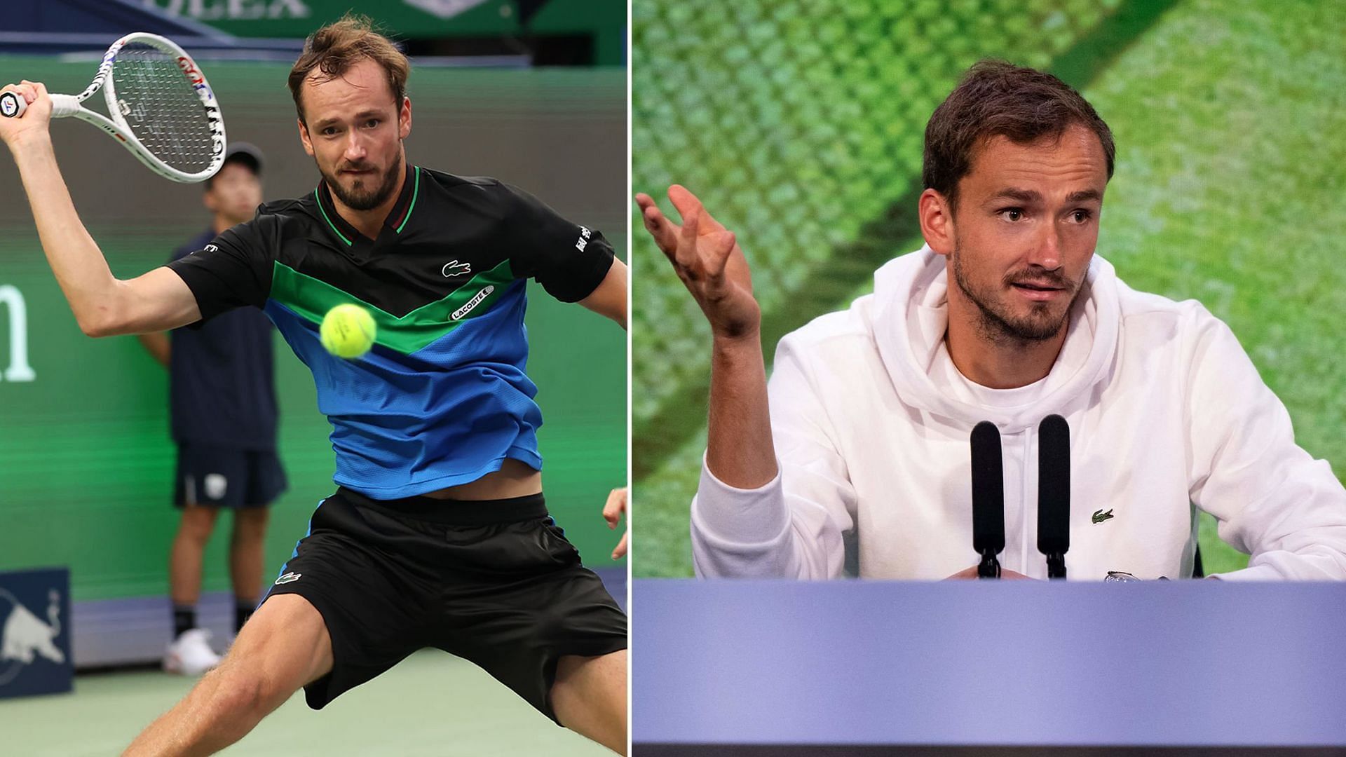 Daniil Medvedev open up about playing on slow tennis courts with slower balls