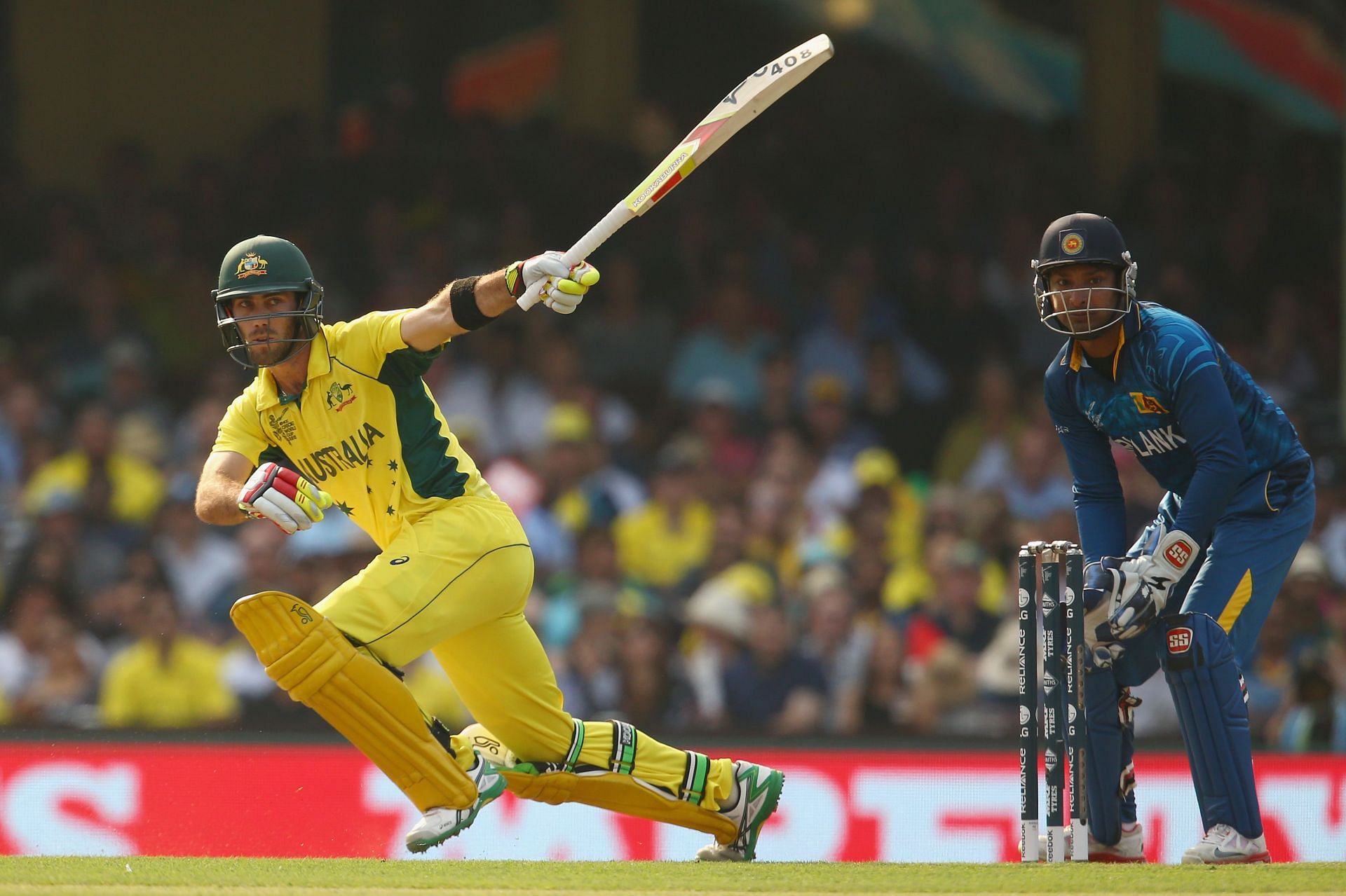Glenn Maxwell destroyed the Sri Lankan bowling unit at the 2015 World Cup (Picture Credits: Getty).