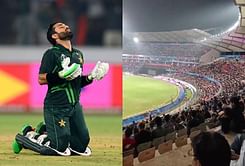 [Watch] "Jeetega bhai jeetega, Pakistan jeetega" - Fans chant loudly during PAK vs SL 2023 World Cup clash in Hyderabad