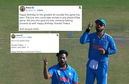 "Happy Birthday to the greatest all-rounder this game has seen" - Shardul Thakur receives special wishes as he turns 32