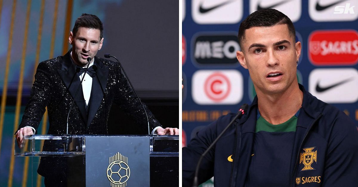 Lionel Messi and Cristiano Ronaldo attempt to break the internet on eve of  World Cup as Barcelona and Real Madrid legends go head-to-head for game of  chess in Louis Vuitton advert