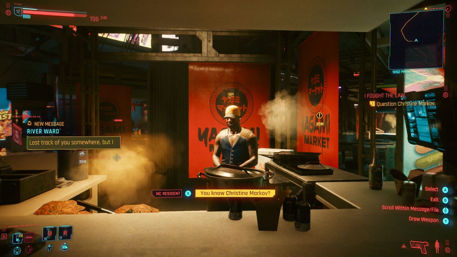 In Phantom Liberty, some NPCs will give you valuable information (Image via CD Projekt Red)