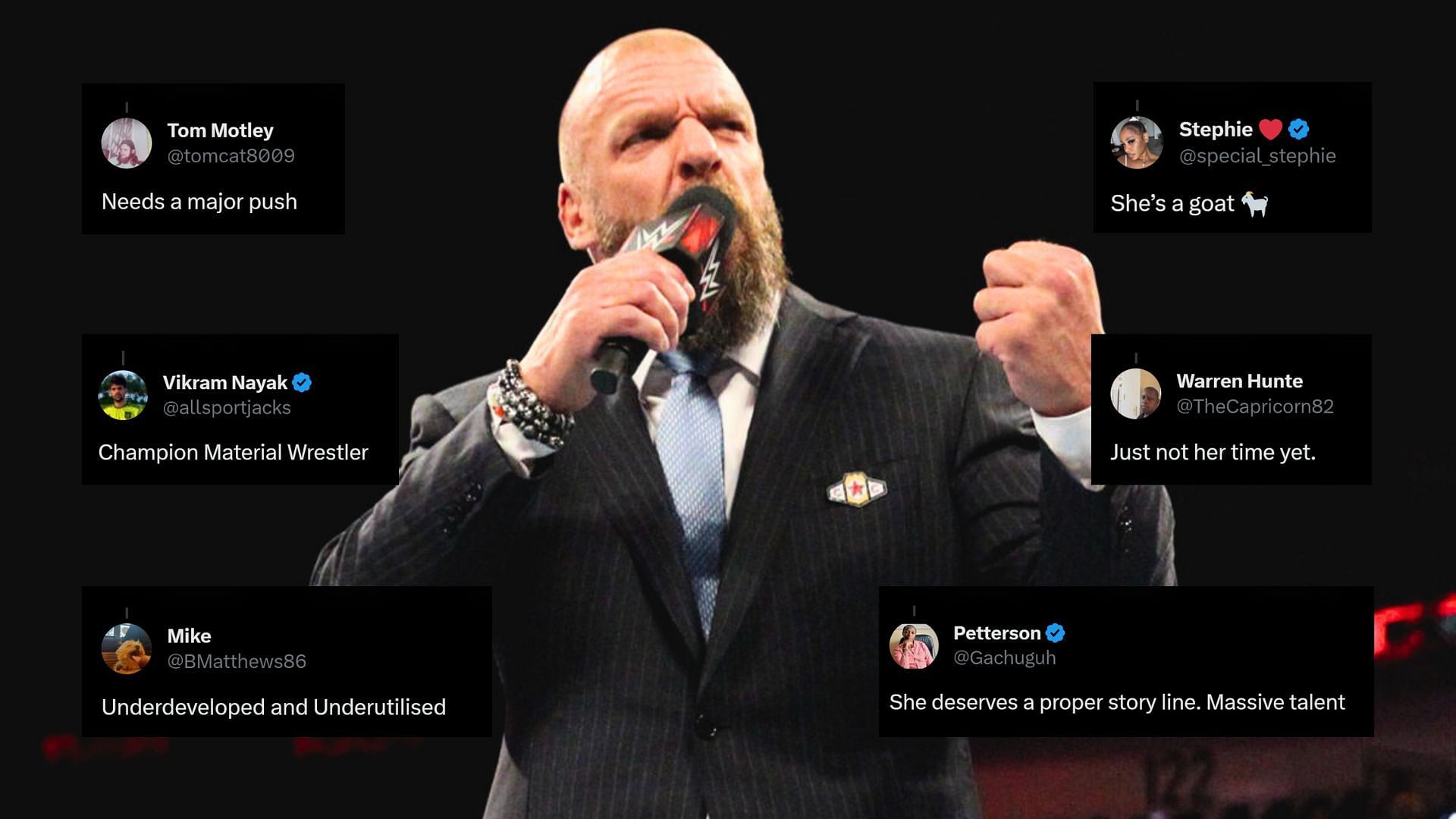 Triple H is the Chief Content Officer of WWE!