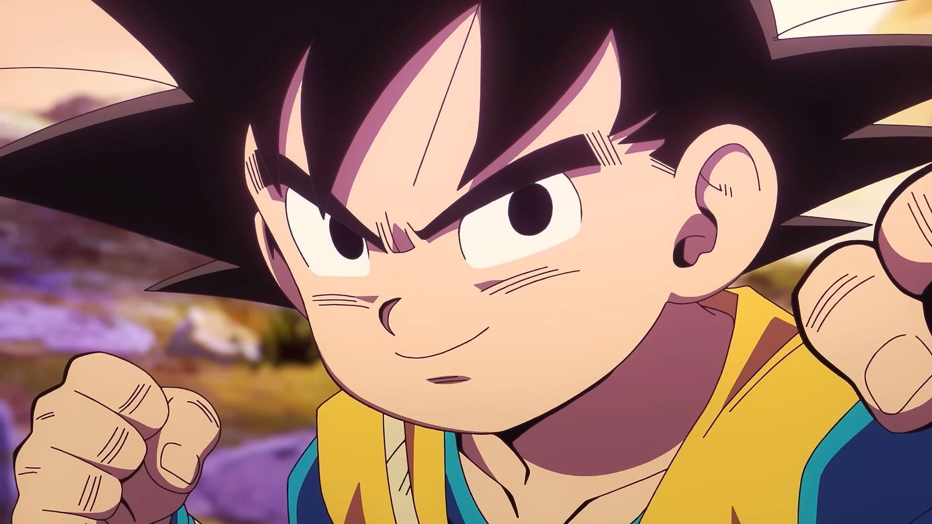 Goku as seen in the new anime&#039;s teaser (Image via Toei Animation)