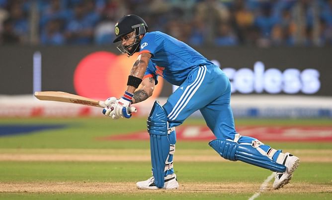 "Sorry for stealing it from Jaddu" - Virat Kohli on receiving Player of the Match award following his ton in IND vs BAN 2023 World Cup match