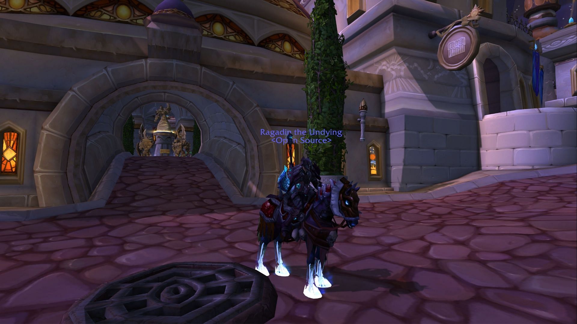 The Reins of the Crimson Deathcharger in WoW (Image via Blizzard Entertainment)