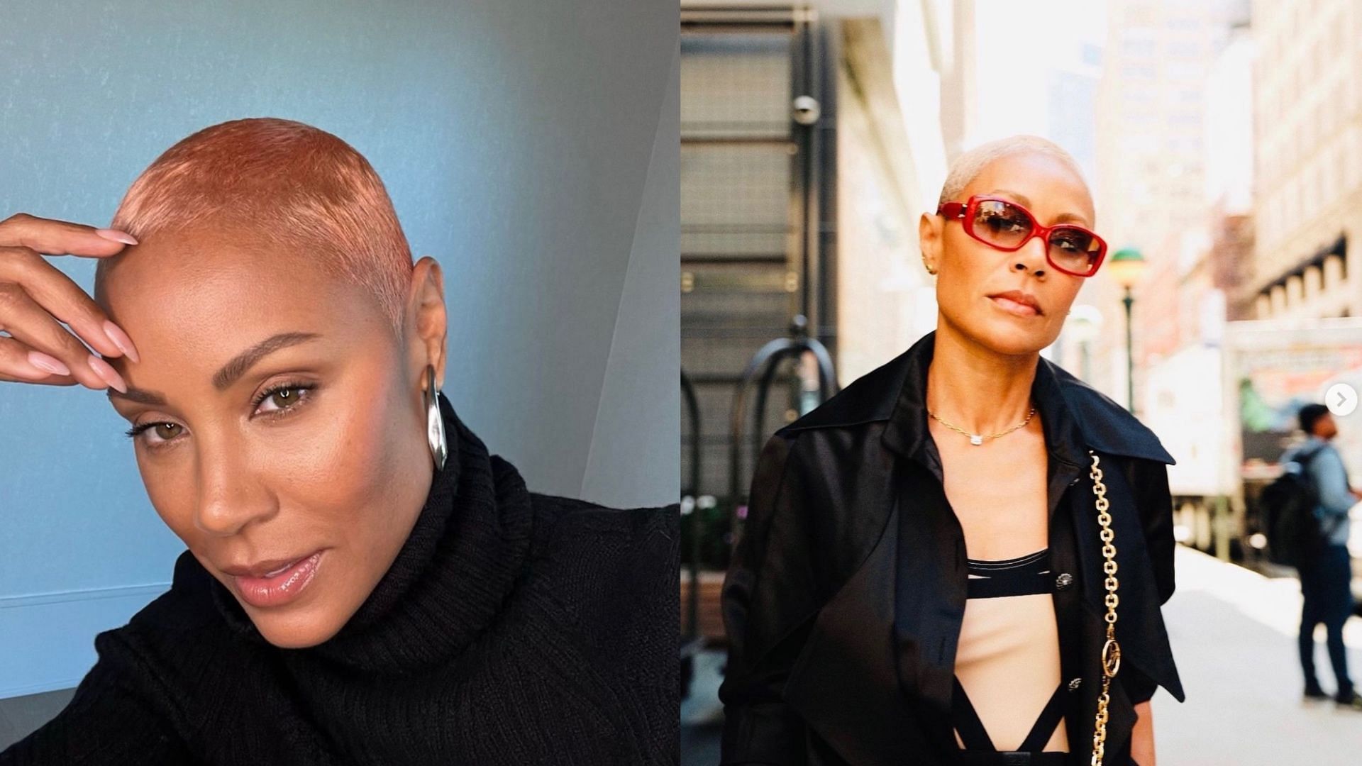 Jada Pinkett Smith talks about selling drugs in her hometown in Baltimore. (Images via Instagram/@jadapinkettsmith)