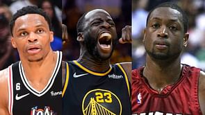 “Isn’t respected enough” - Draymond Green shouts out Dwyane Wade’s athleticism while comparing him to former MVP Russell Westbrook