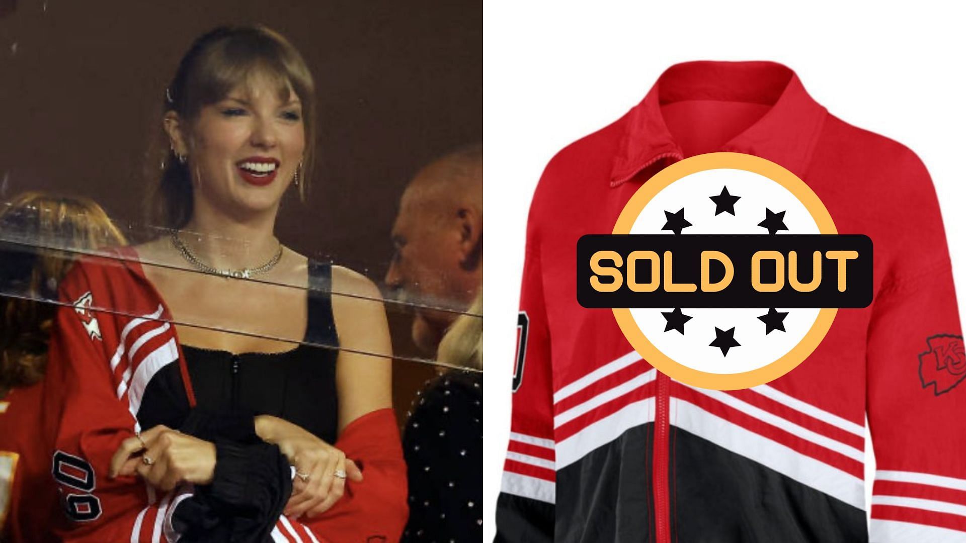 Taylor Swift Erin Andrews Chiefs Jacket At 30% OFF