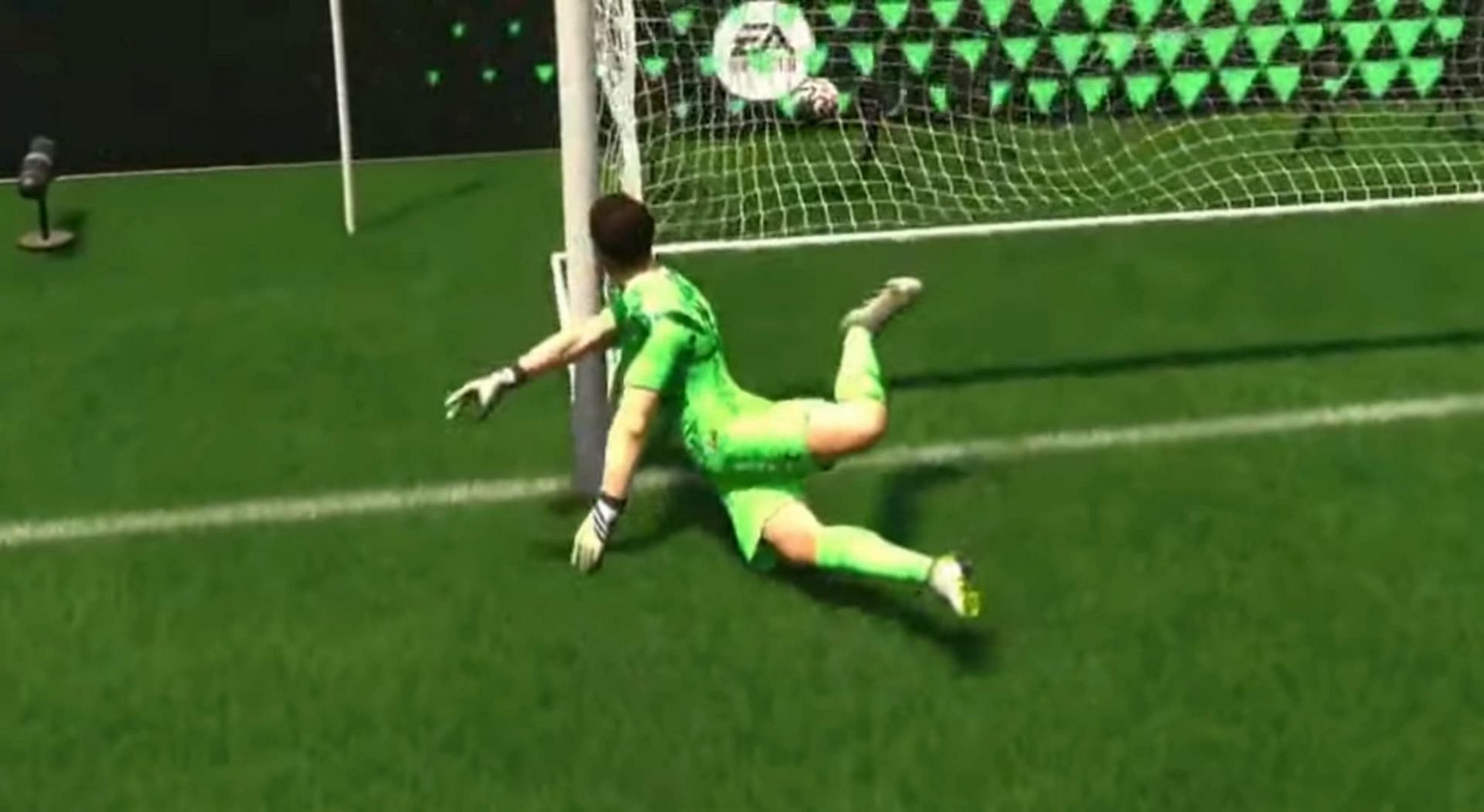 Goofy keeper instances (image via EA Sports)