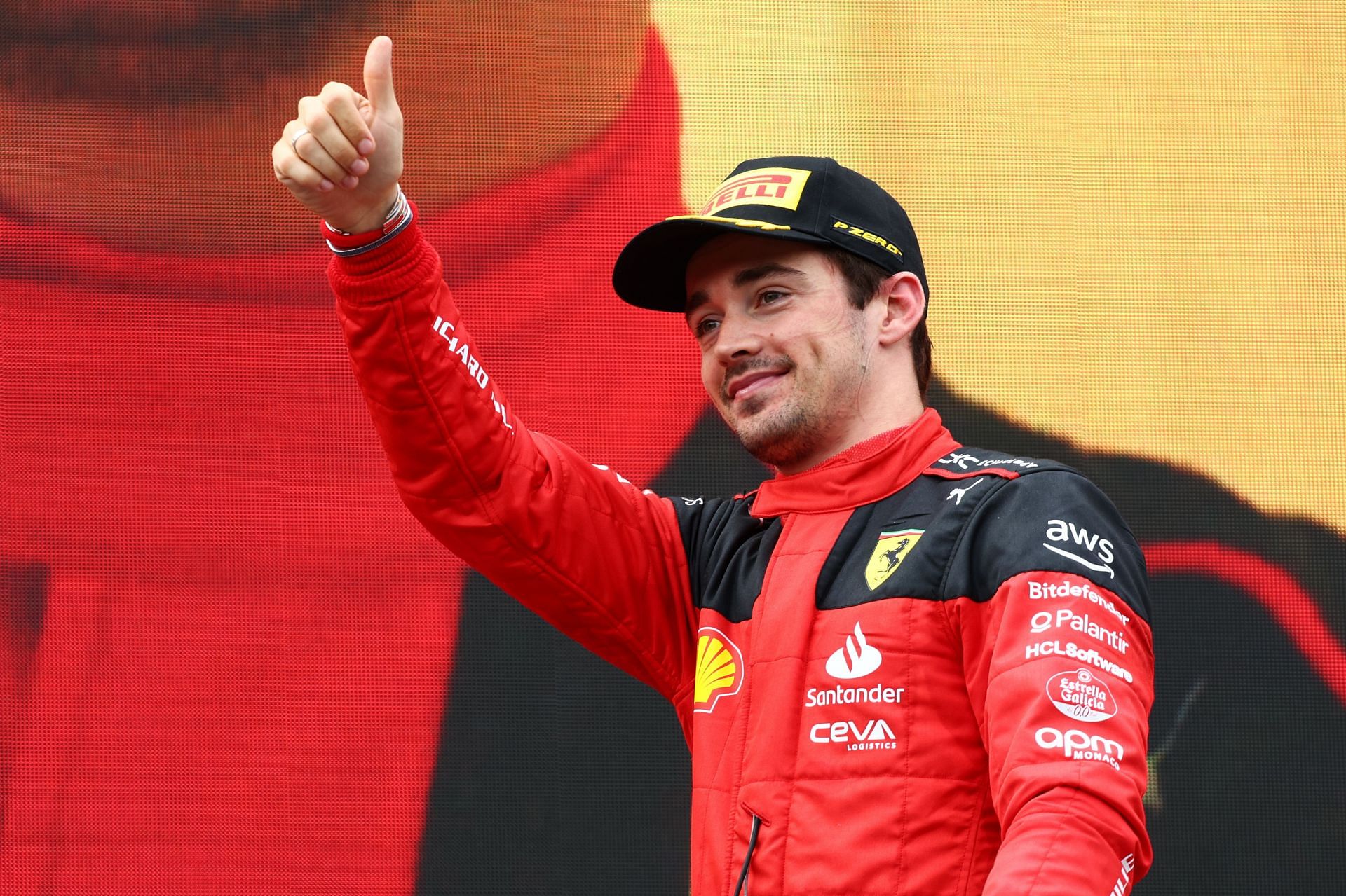 Ferrari F1 driver Charles Leclerc