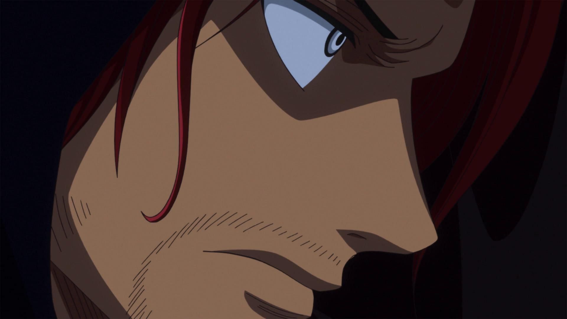 Shanks during his meeting with the Gorosei (Image via Toei Animation, One Piece)