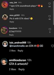 More related comments from the same post (Image via Instagram)