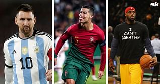 Cristiano Ronaldo beats Lionel Messi and LeBron James to grab No. 1 spot in remarkable social media ranking among top athletes
