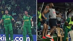 [Watch] Temba Bavuma leaps in joy as South Africa beat Pakistan in 2023 World Cup thriller
