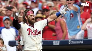 Bryce Harper recalls watching Bernie Williams, Derek Jeter, Jorge Posada as Phillies star names favorite club: “I grew up a Yankee fan"