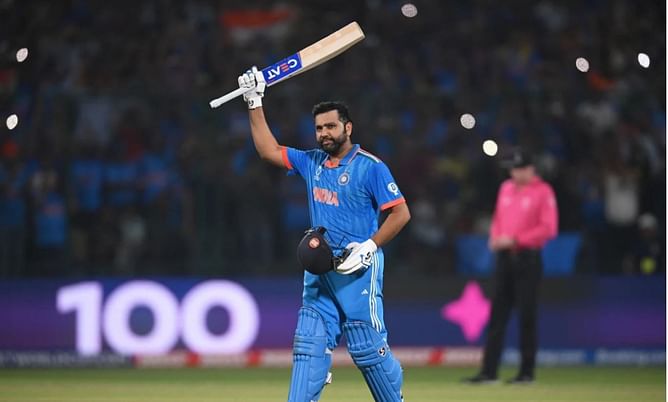 "Happy that he got a hundred because he missed out on a lot of hundreds" - Sunil Gavaskar hails Rohit Sharma for century against Afghanistan