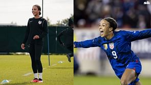 Mallory Pugh Swanson returns to field practice after left knee injury in April: "The smiles & boots are back on"