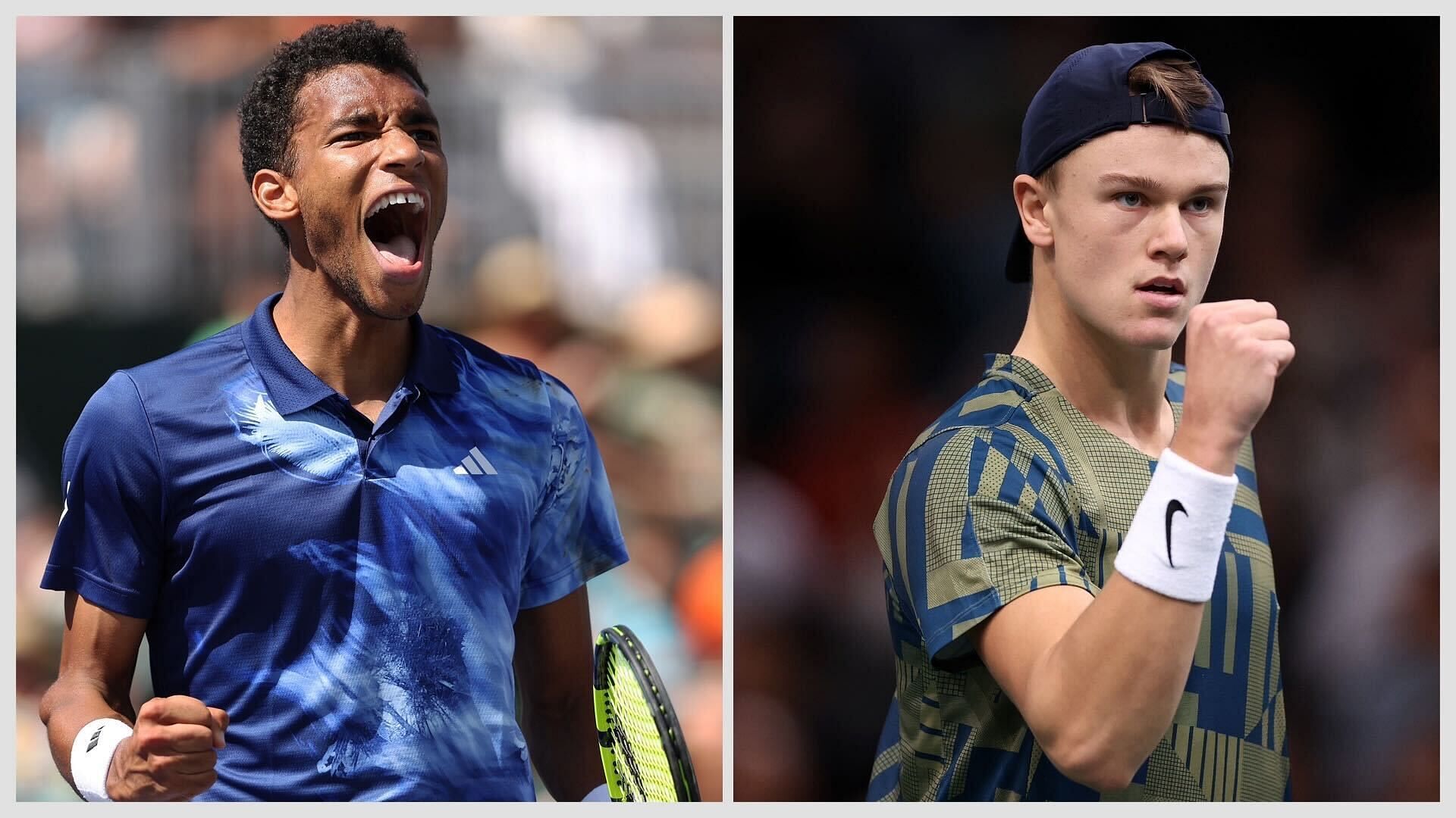 Holger Rune vs Felix Auger-Aliassime will be one of the semifinals at the Swiss Indoors