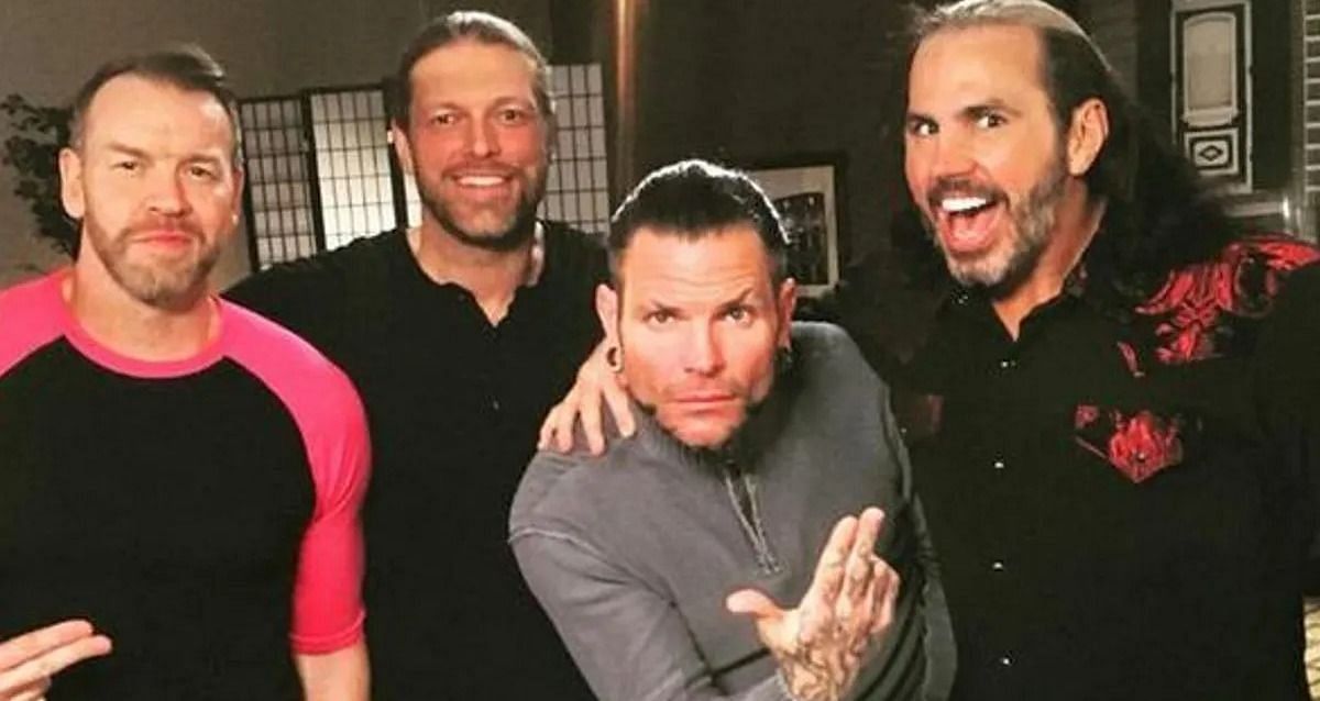 The Hardy Boyz and Edge and Christian are with AEW now