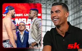 Will Cristiano Ronaldo attend Tyson Fury vs. Francis Ngannou? Football icon spotted backstage with Ngannou's family ahead of boxing clash