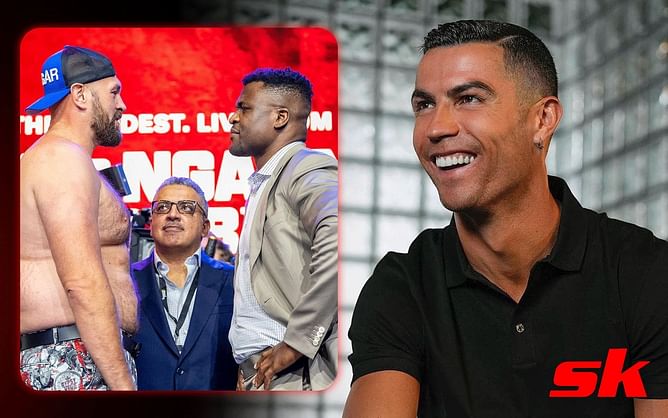 Will Cristiano Ronaldo attend Tyson Fury vs. Francis Ngannou? Football icon spotted backstage with Ngannou's family ahead of boxing clash
